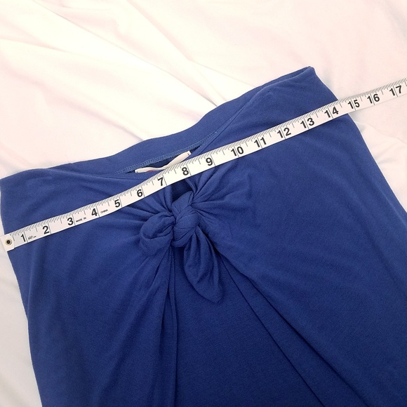 Free People Bianca Maxi Dress Blue Size Small - Picture 6 of 7